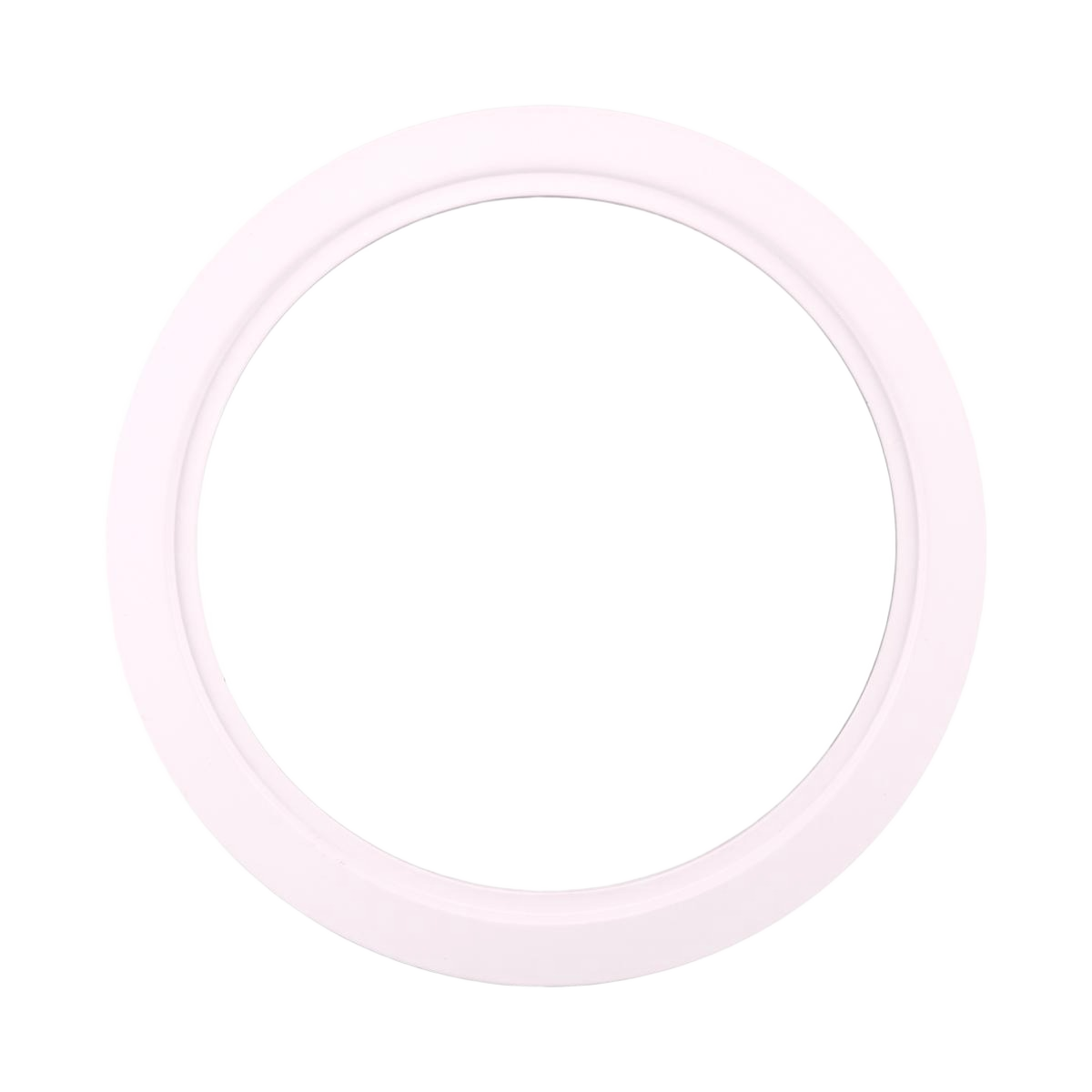 White circular goof ring designed for remote driver installation in lighting and electrical home improvement collections under $50