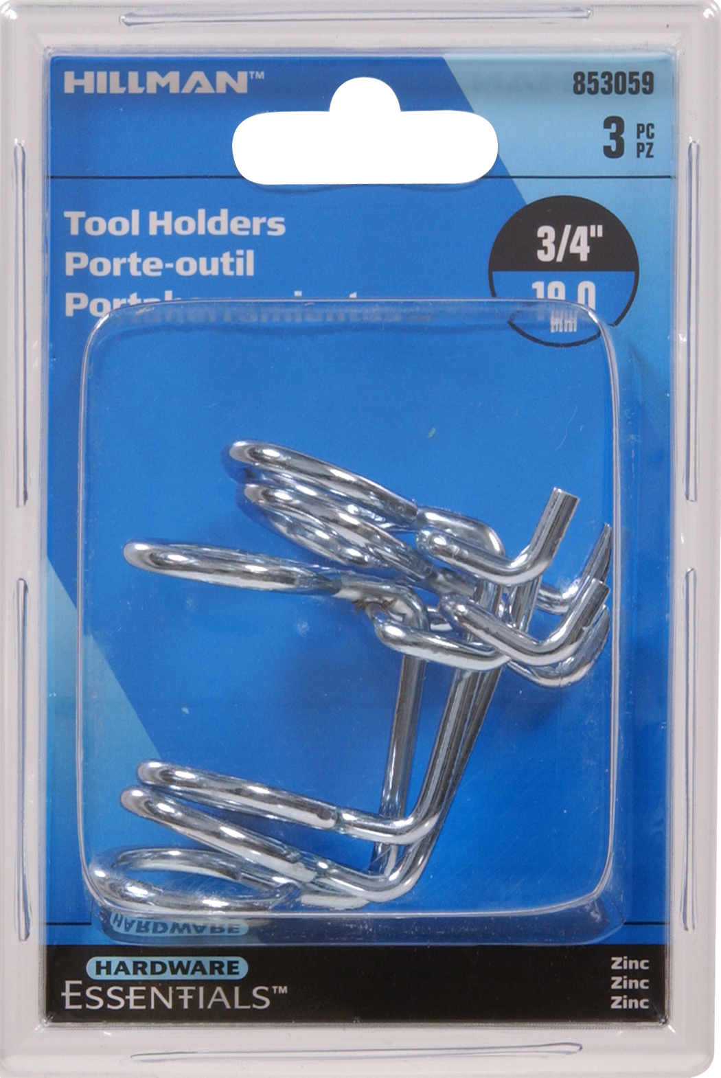 Hardware Essentials Tool Holder Zinc (0.148" x 3/4")
