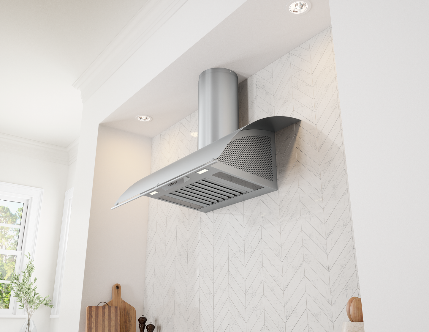 Okeanito Chimney Hood 36" LED BODY ONLY
