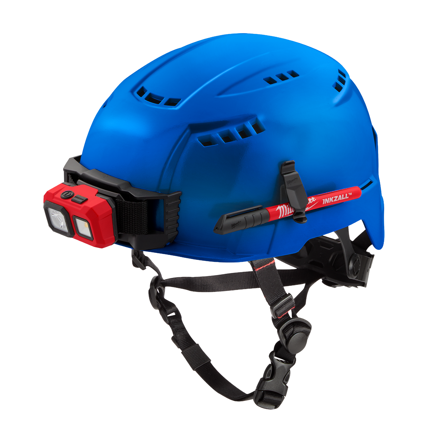 Milwaukee BOLT™ Blue Vented Safety Helmet (USA) - Type 2, Class C