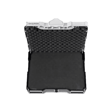 Durable high-quality ABS modular storage case with customizable interior for woodworking tools under $100