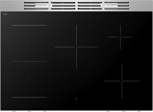 800 Series, Induction freestanding range, 36'', Stainless Steel