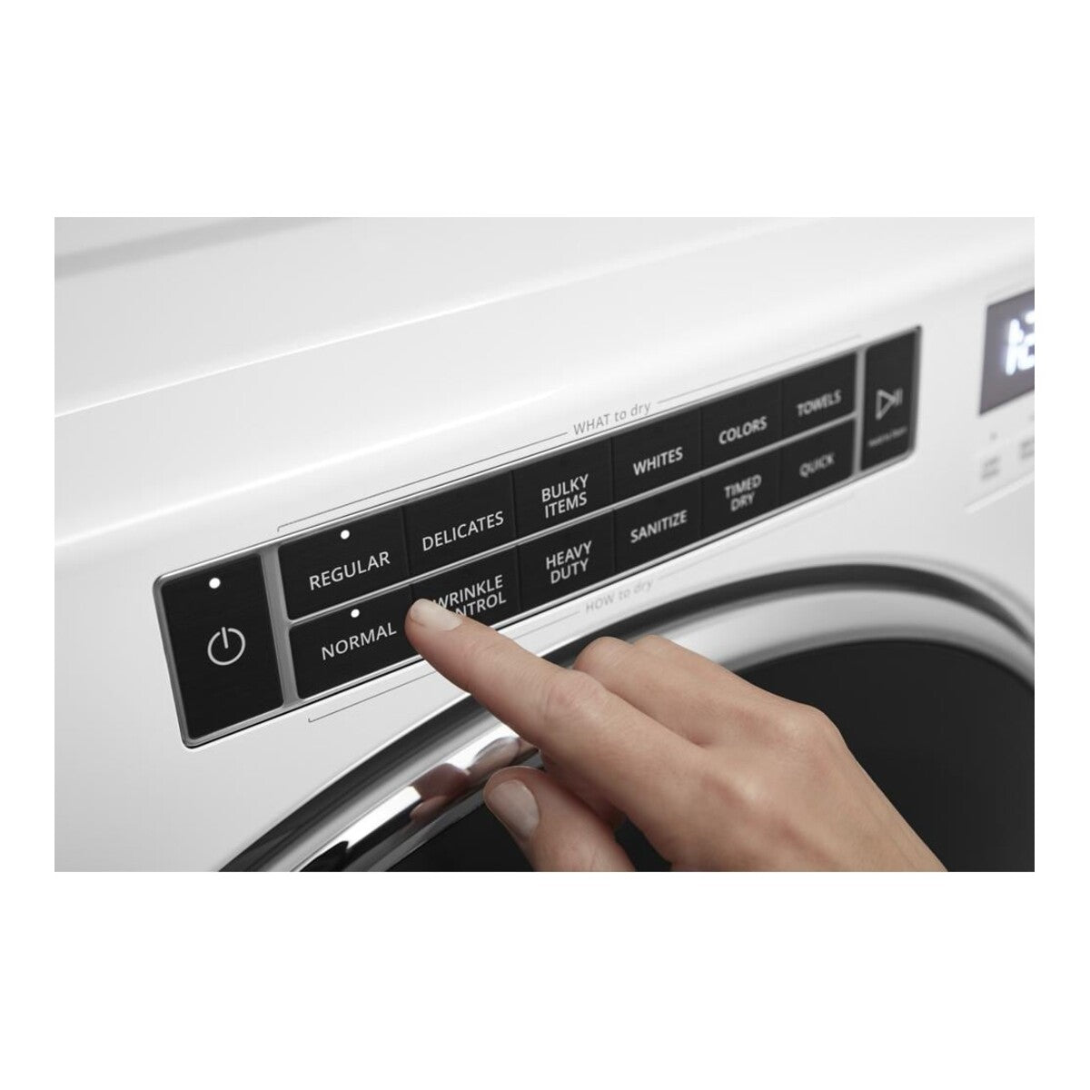 7.4 cu. ft. Front Load Gas Dryer with Steam Cycles