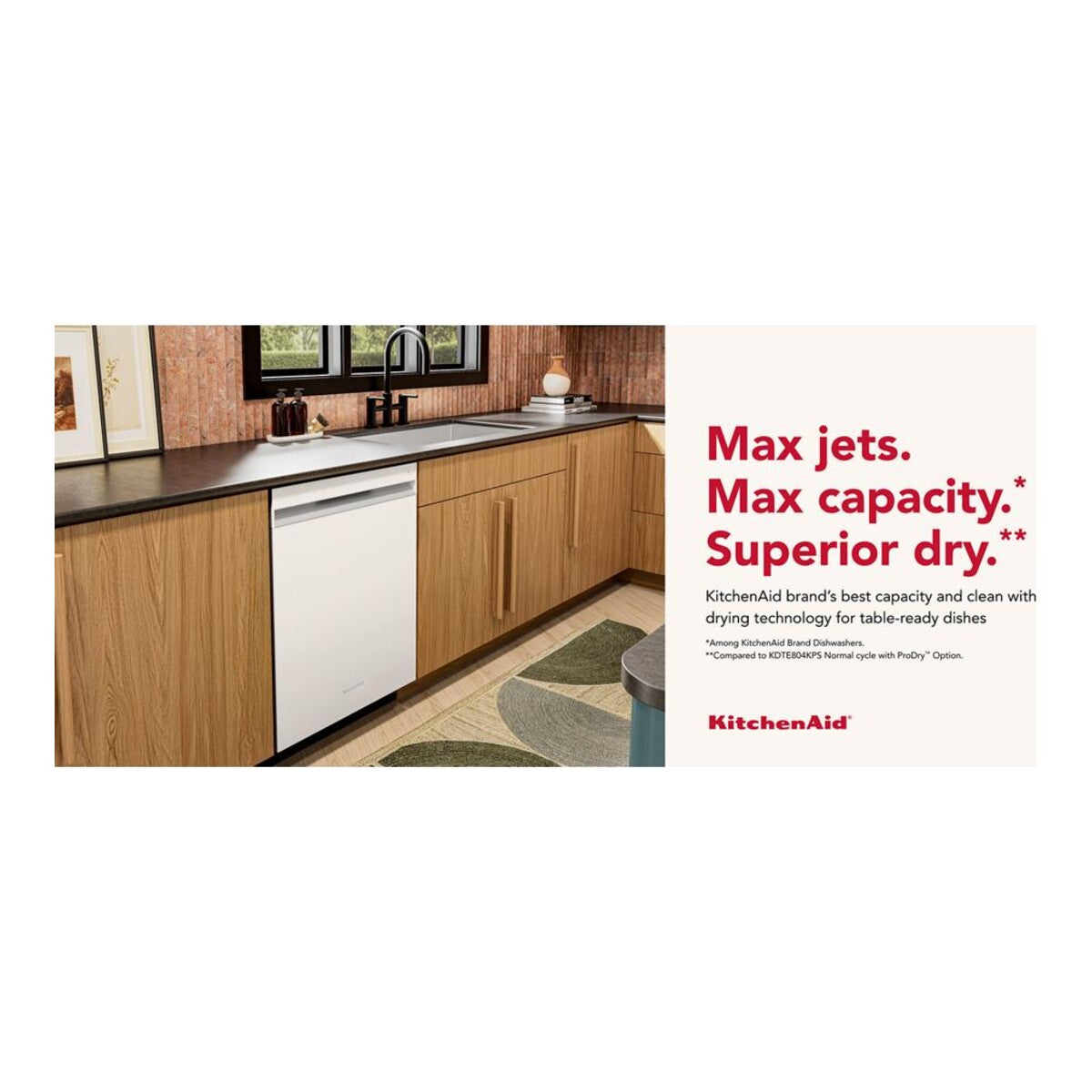 KitchenAid® 360° Max Jets™ Third Rack Dishwasher with Advanced ProDry™ System, 44 dBA