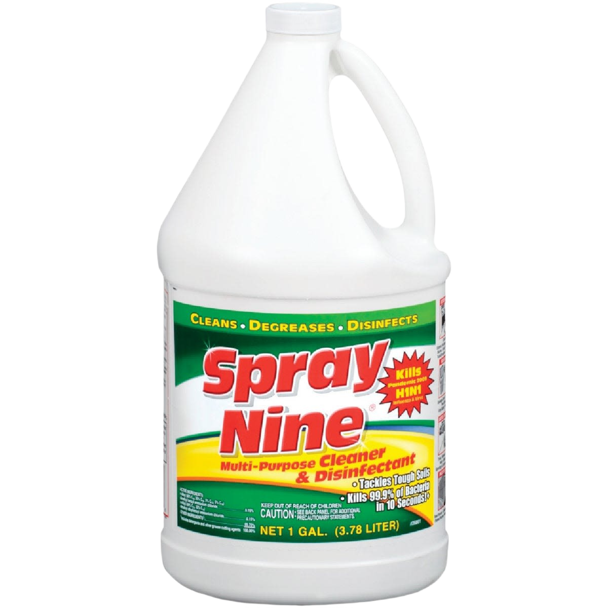 One-gallon container of multipurpose cleaner and disinfectant in cleaning supplies for home improvement tasks