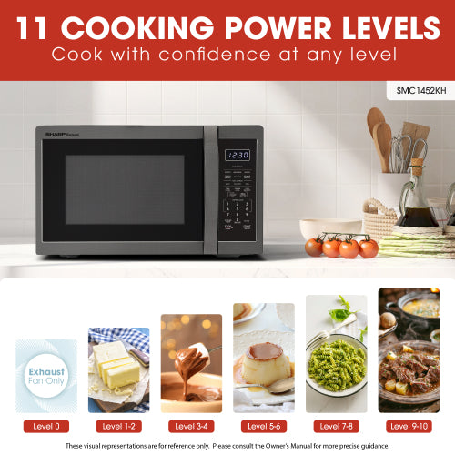 1.4 CF Countertop Microwave Oven
