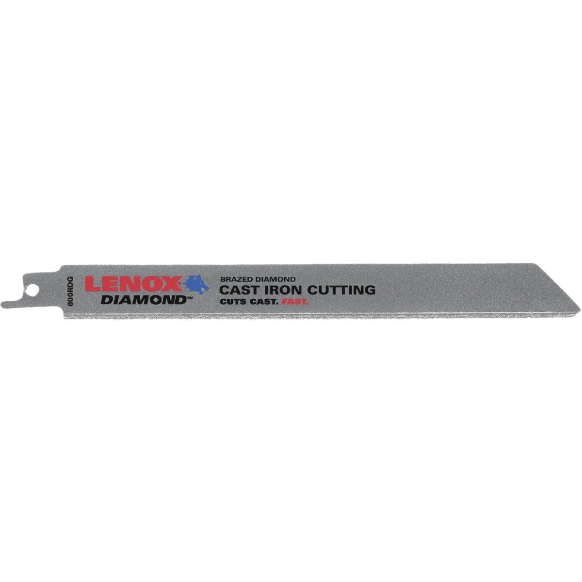 8-inch Lenox industrial diamond grit reciprocating saw blade for cast iron cutting in tool accessories collections