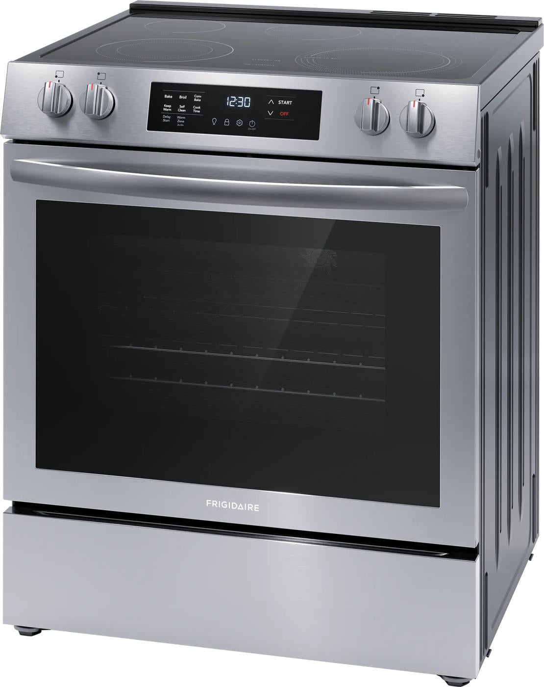 30" Front Control Electric Range