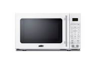 Compact Microwave with USB Ports and Allocator