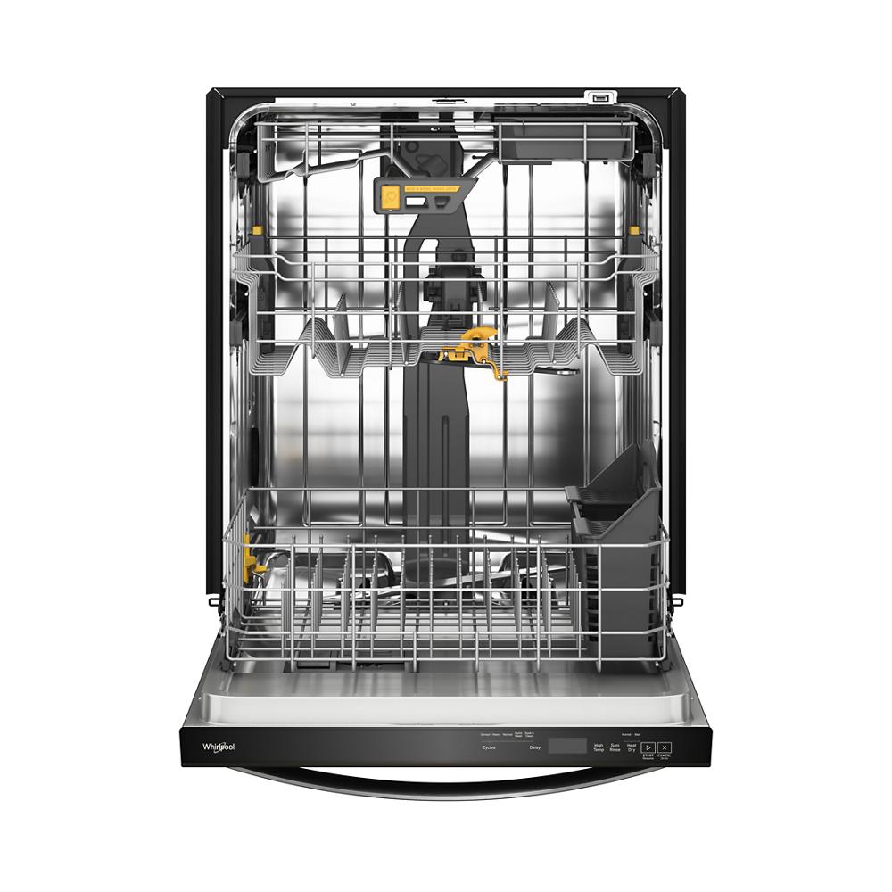 Open top control dishwasher in fingerprint resistant stainless steel from built-in kitchen appliances collection