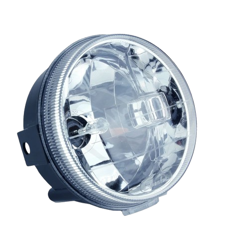 Dual beam headlight with clear lens and black housing for John Deere parts and accessories under $100 collections