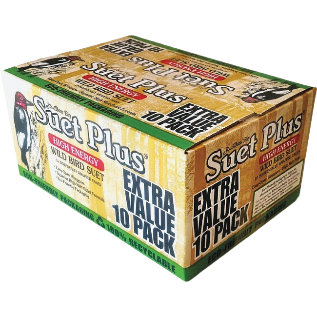Suet Plus 11 Oz. High Energy Suet, 10-Pack