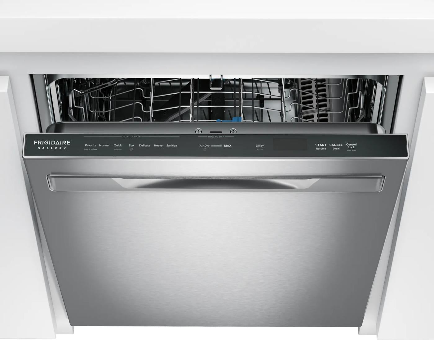 24" Stainless Steel Tub Dishwasher with CleanBoost™ and Adaptive Quick Wash