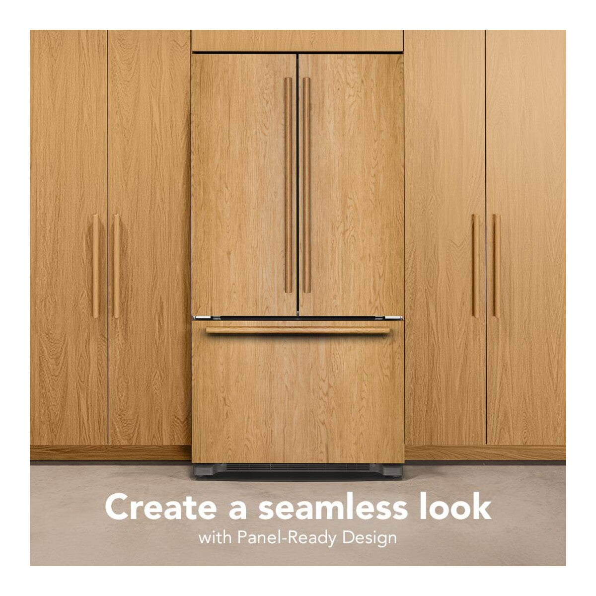 22 Cu. Ft. 36-Inch Panel-Ready Counter-Depth French Door Refrigerator with Internal Water Dispenser