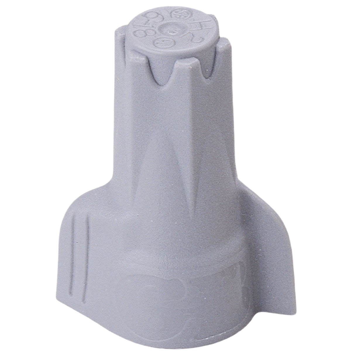 Gray hex head wire connector for electrical connections in home improvement and electrical tool collections under $25