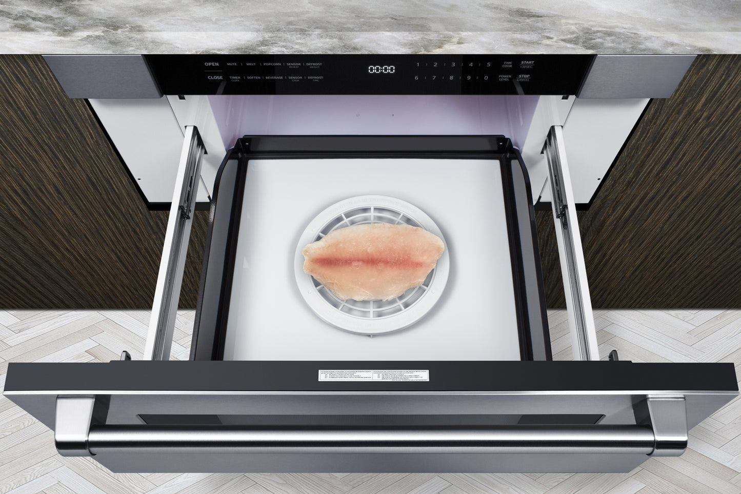 30" Wide Built-In Drawer Microwave