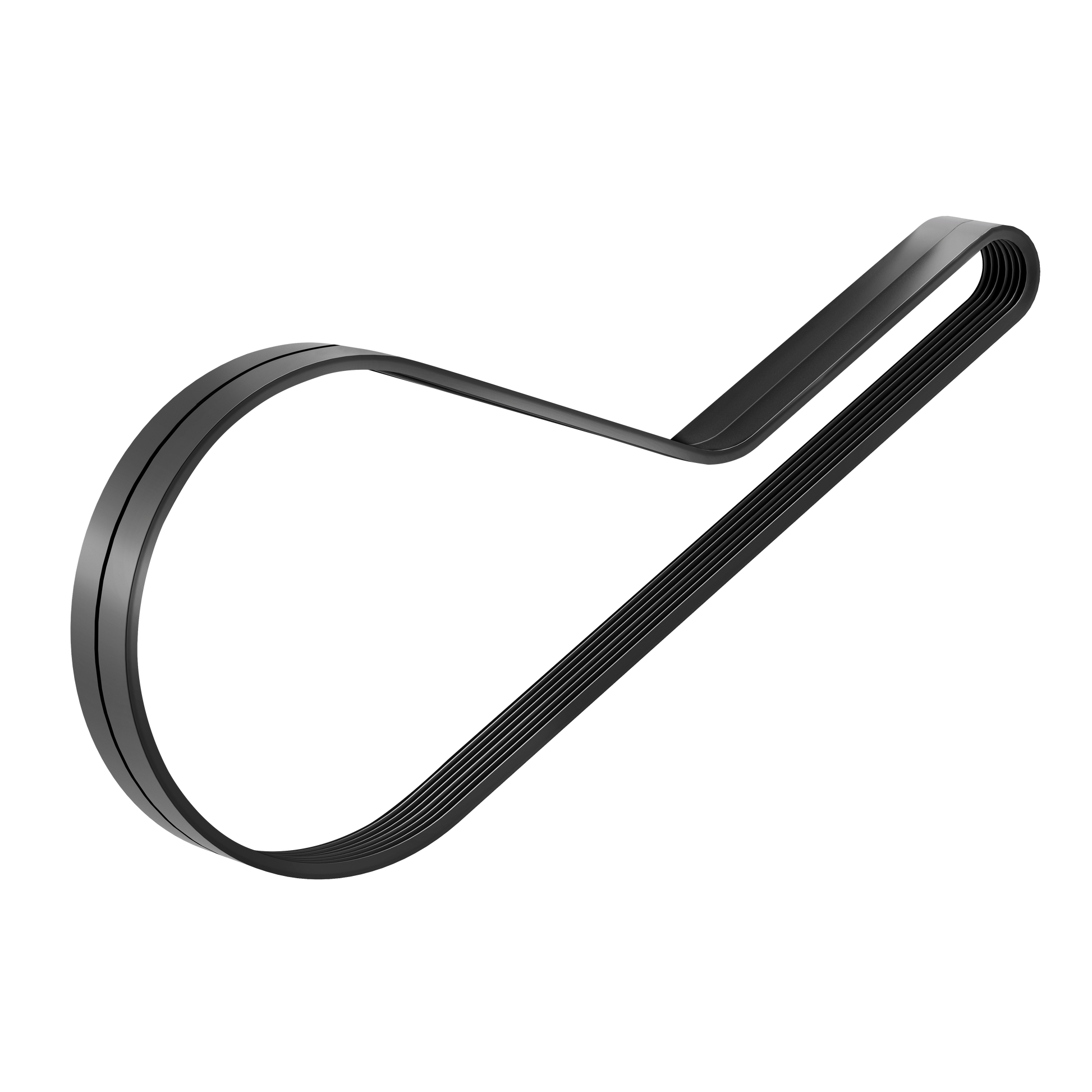 Black ribbed replacement belt designed for auger-propelled snow blowers in tool and power tool accessories collections under $50
