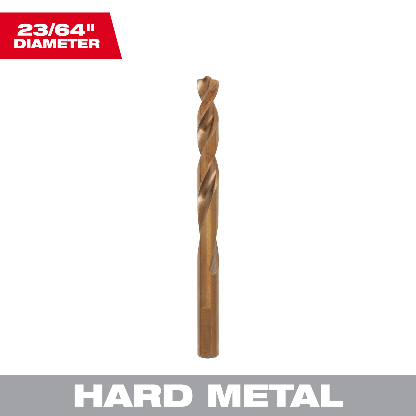 Milwaukee 23/64" COBALT RED HELIX™ Drill Bit