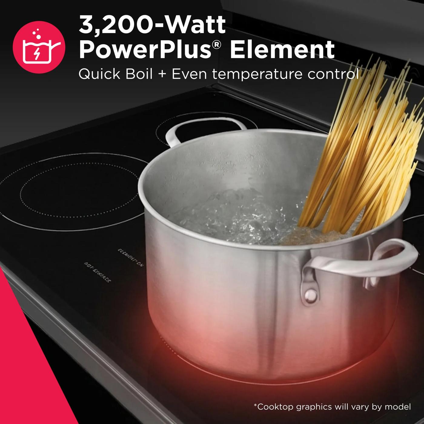 30" Front Control Electric Range with Air Fry
