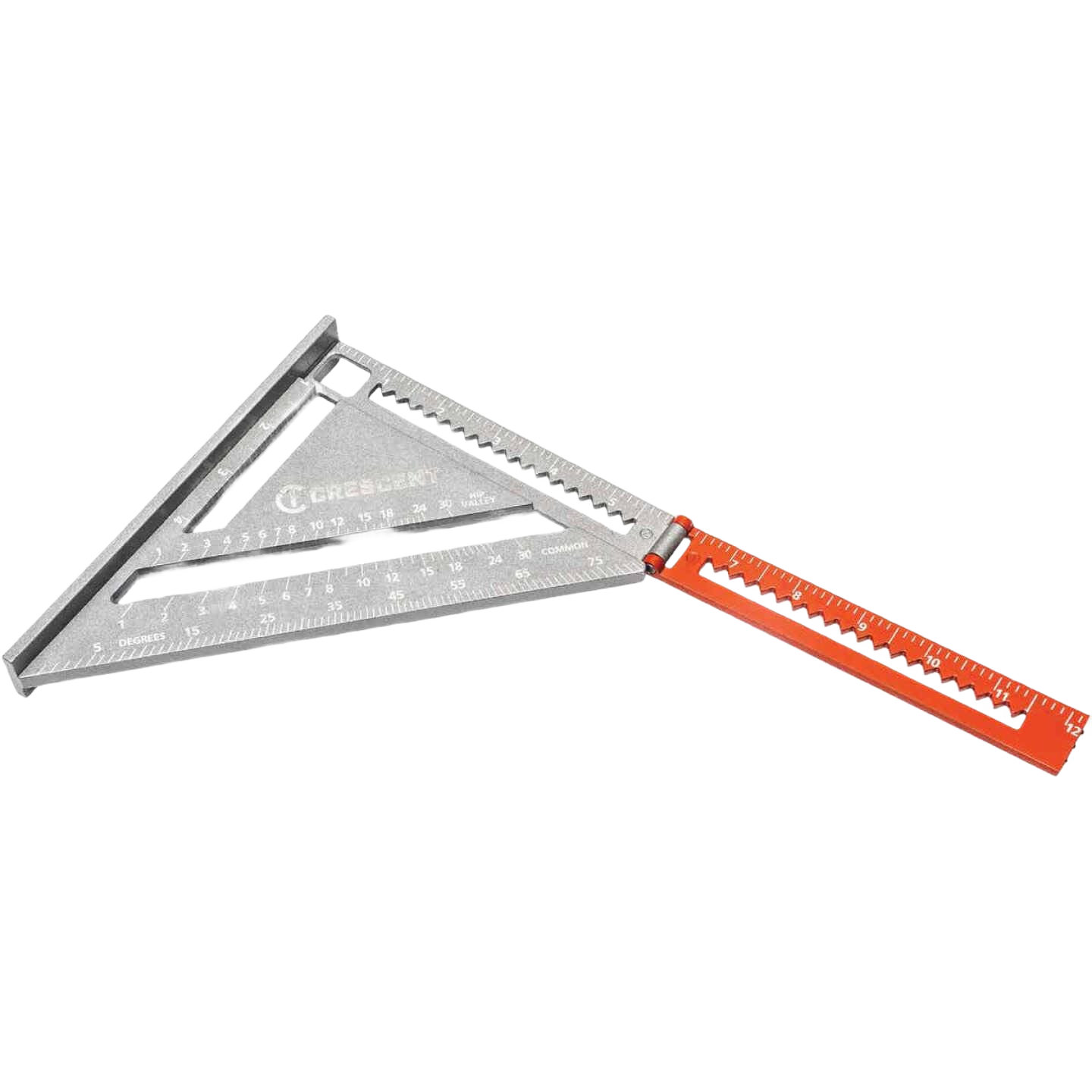 6-inch Crescent extendable 2-in-1 rafter square with fold-out arm for woodworking and measuring tools under $50 collections