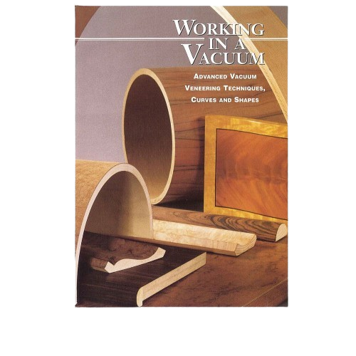 Instructional DVD cover featuring wood veneer projects with curved wood shapes for woodworking how-to collection under $50