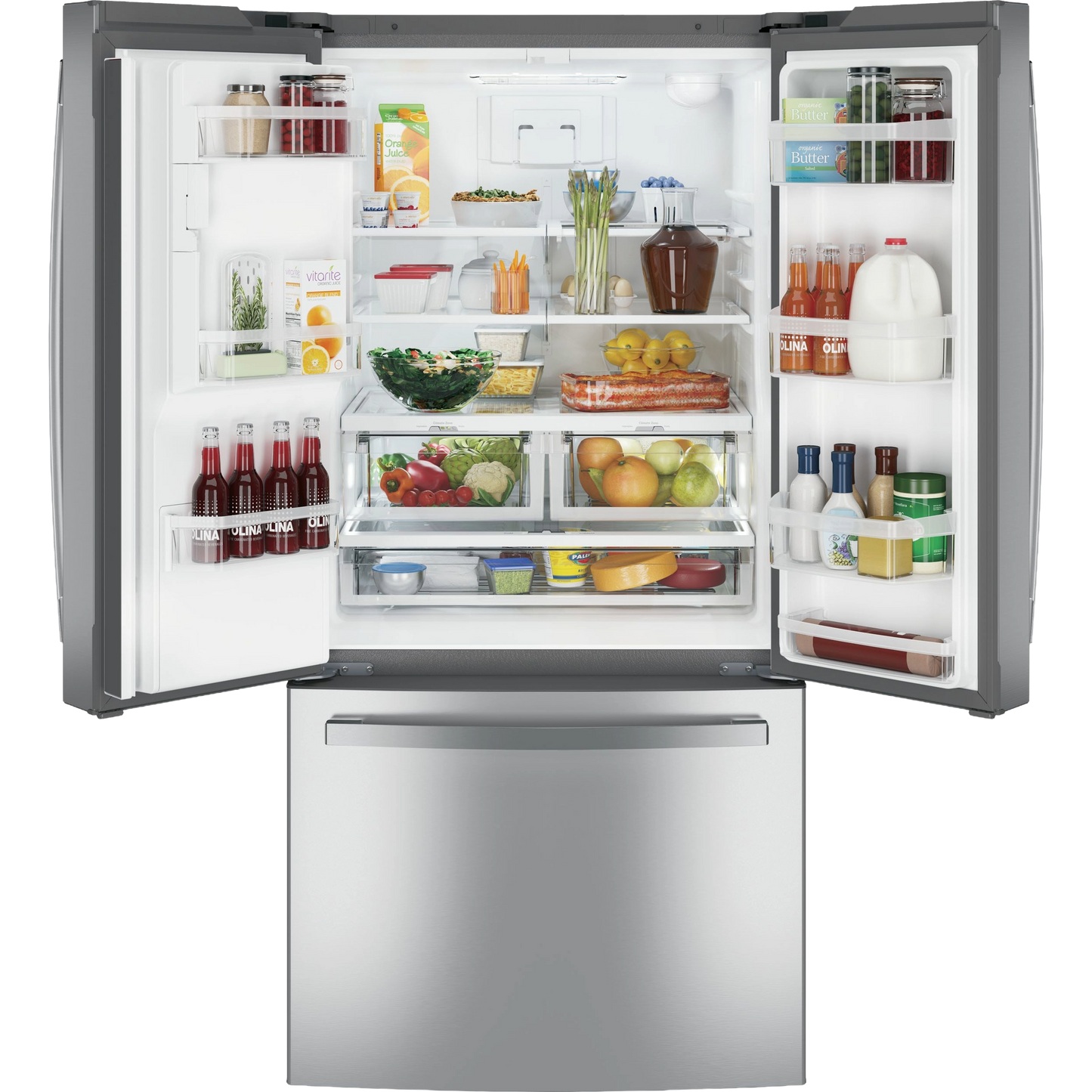 GE® ENERGY STAR® 23.6 Cu. Ft. French-Door Refrigerator