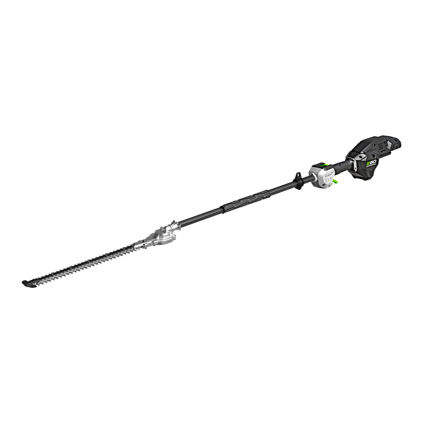 Lightweight extended pole hedge trimmer with comfortable grip designed for efficient landscaping and home improvement tasks