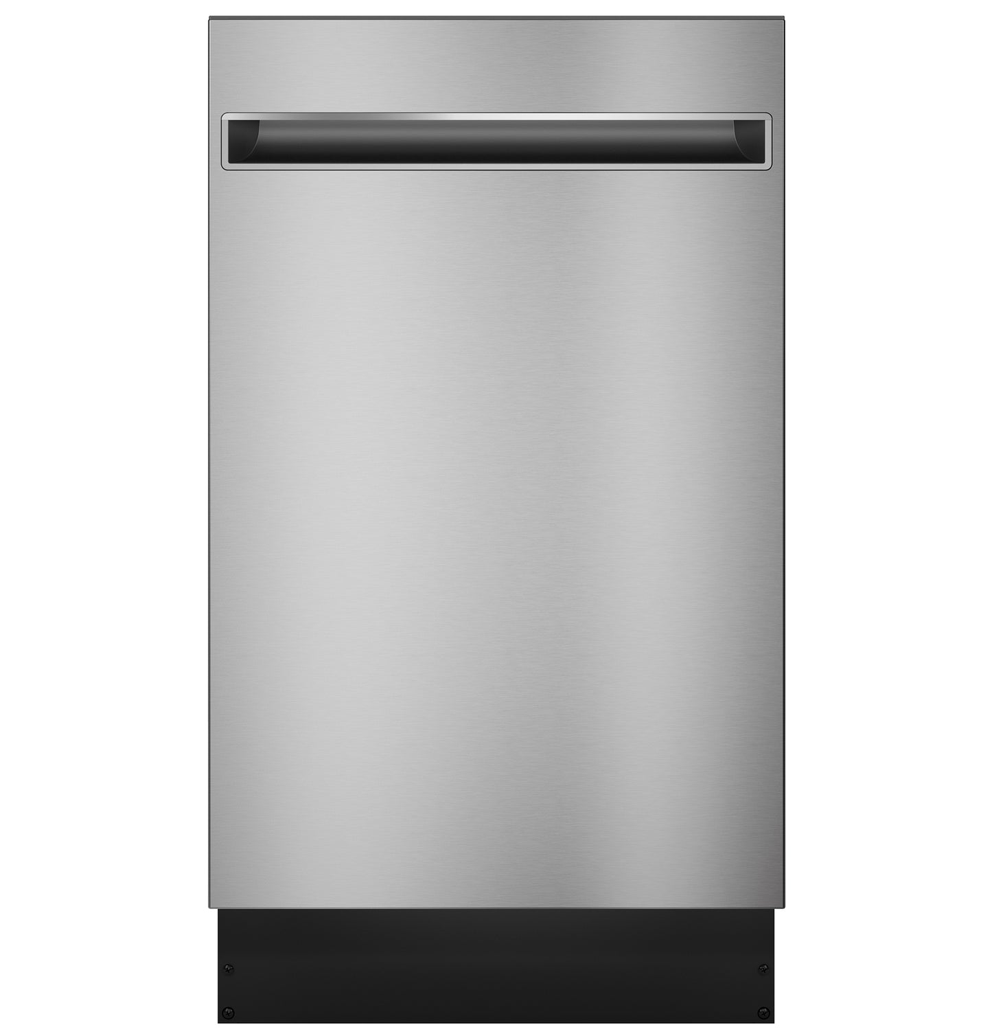 18-inch stainless steel dishwasher with concealed handle, part of dishwashers and kitchen appliances for home improvement.