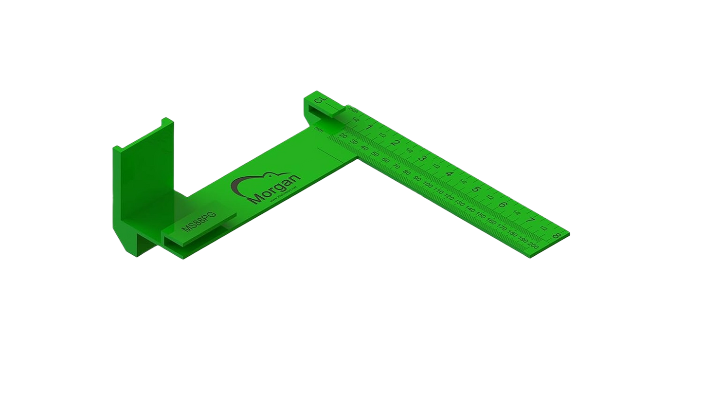 Kiwi Vision Morgan Square 8" x 8" Plastic Square, Green
