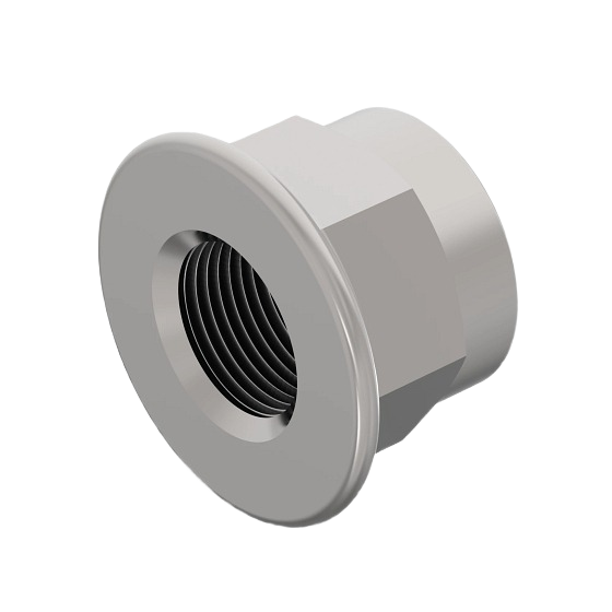 John Deere 14M7396 M8 Hexagonal Flange Lock Nut, 10-Pack