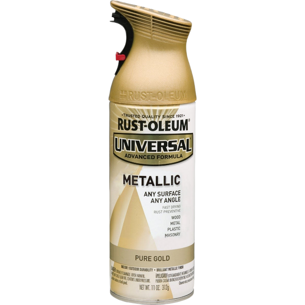 Rust-Oleum Pure Gold Metallic Spray Paint, 11 oz. – Hartville Hardware