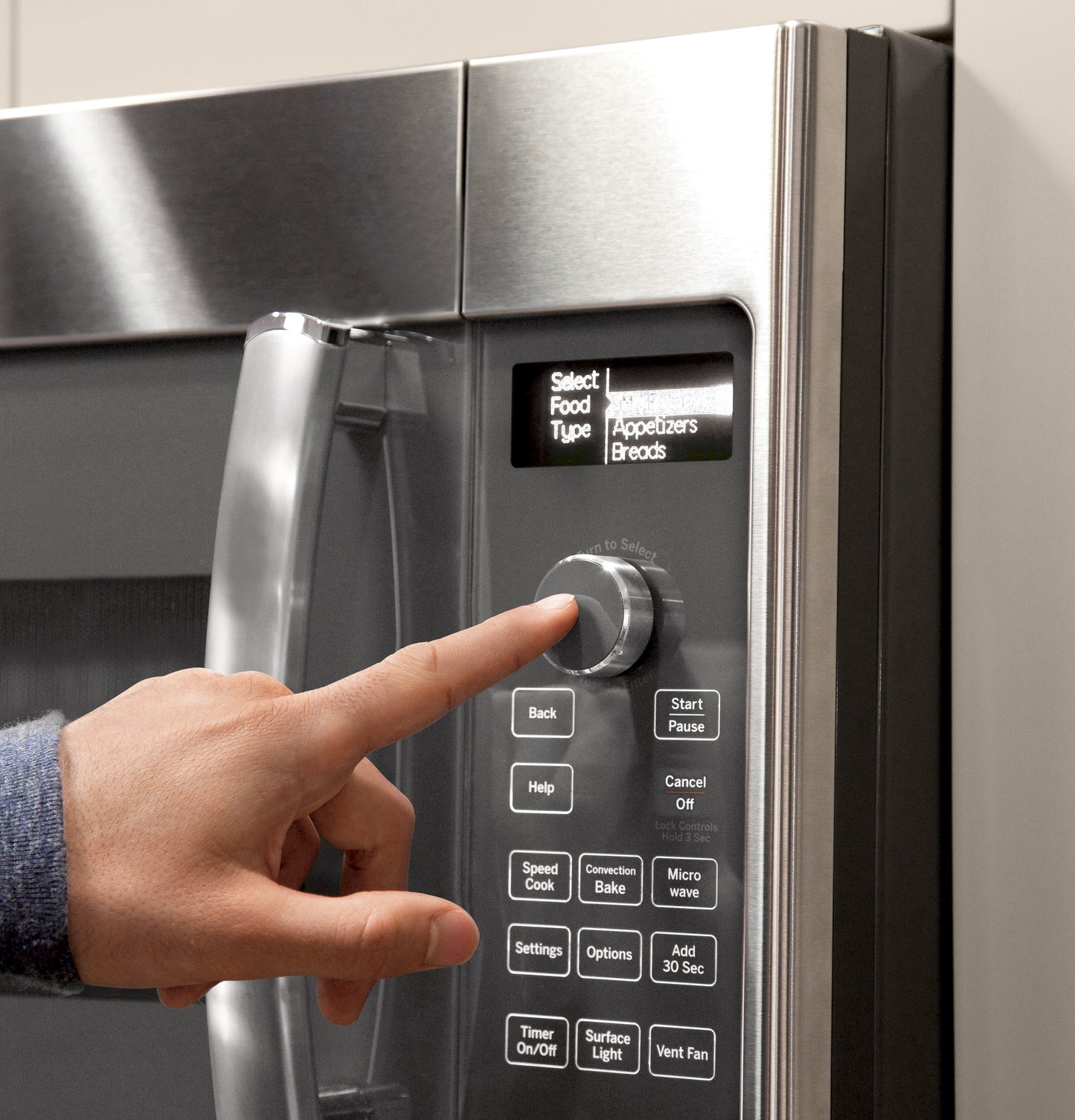 GE Profile™ Over-the-Range Oven with Advantium® Technology