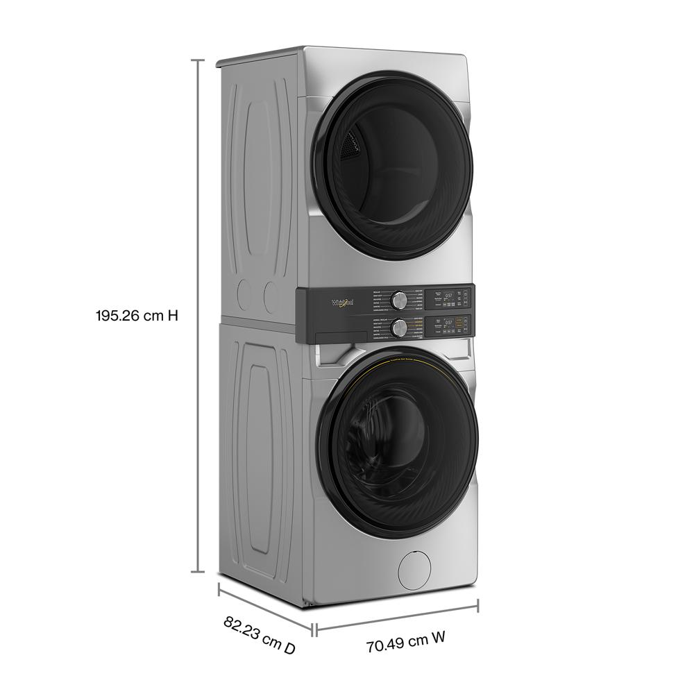 Smart ENERGY STAR® Front Load Laundry Tower with UV Clean Technology & FreshFlowTM Vent System 4.5 cu. ft. Washer & 7.4 cu. ft. Gas Dryer