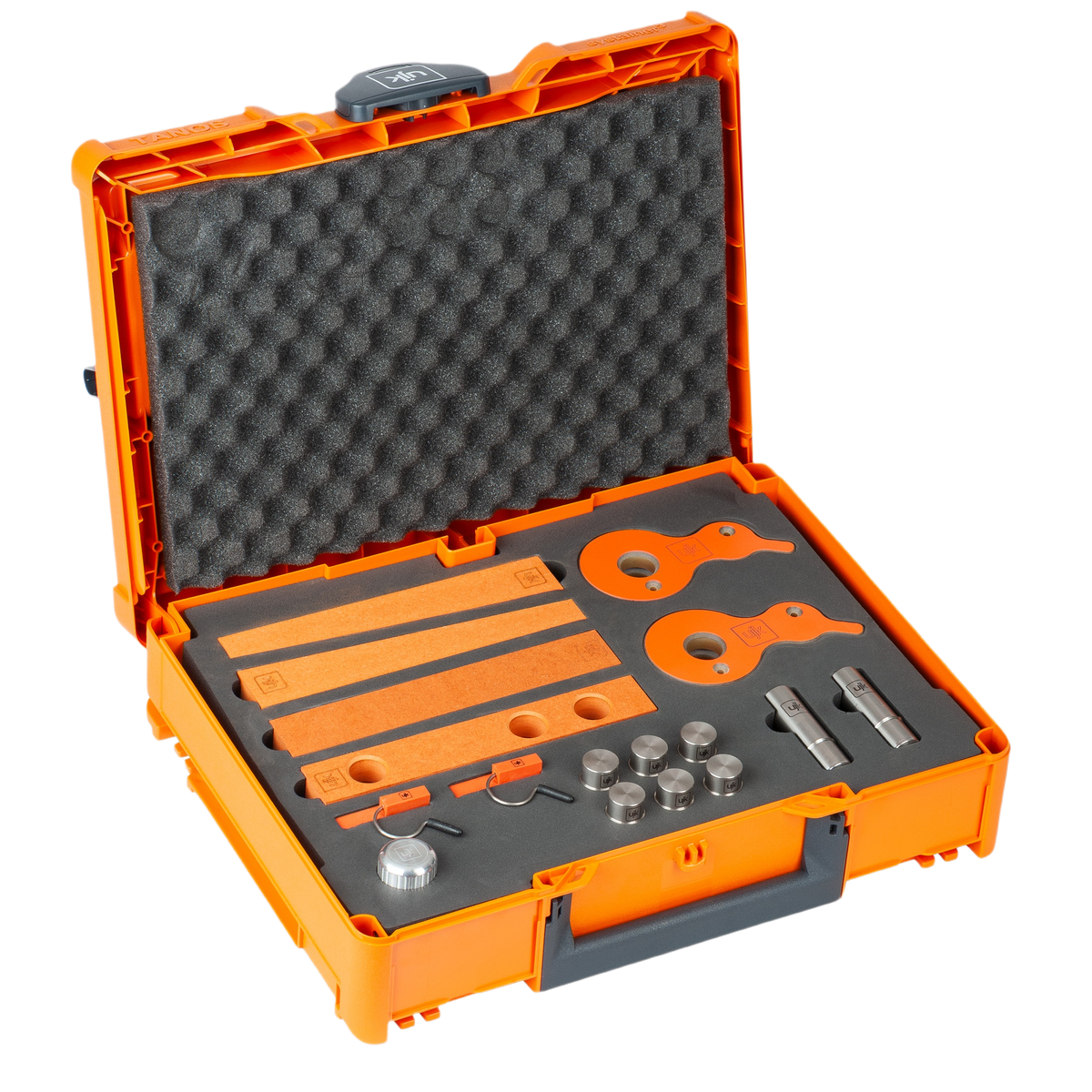 UJK T-LOC Case & Foam Cutout for Work Holding Accessories