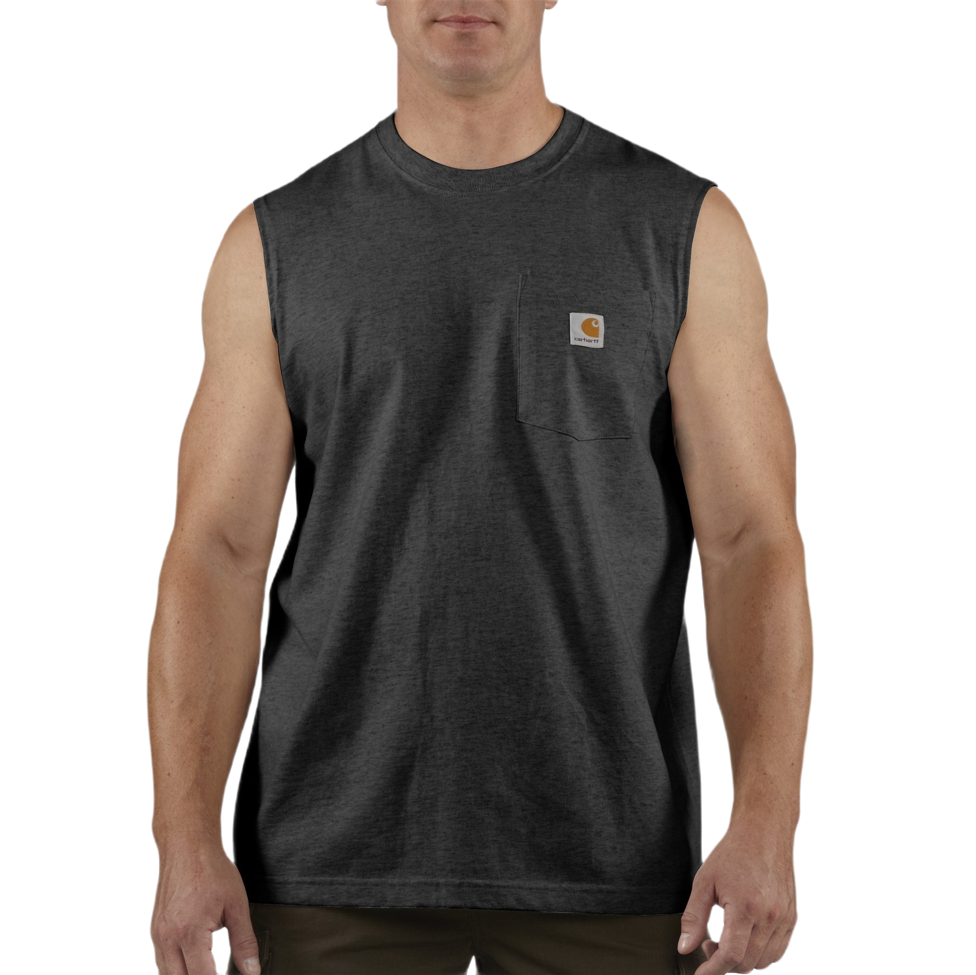 Carhartt Men's 2XL Black Sleeveless Pocket Tank Top – Hartville