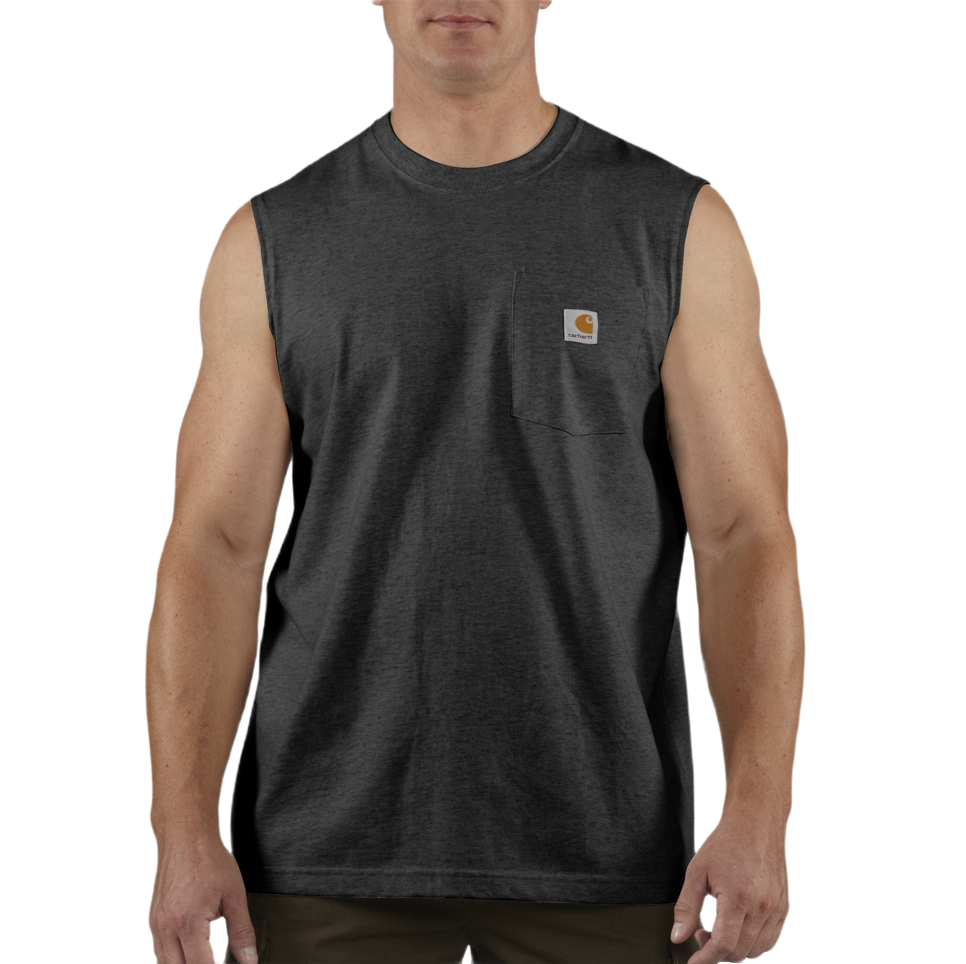 Carhartt Men's 2XL Black Sleeveless Pocket Tank Top – Hartville