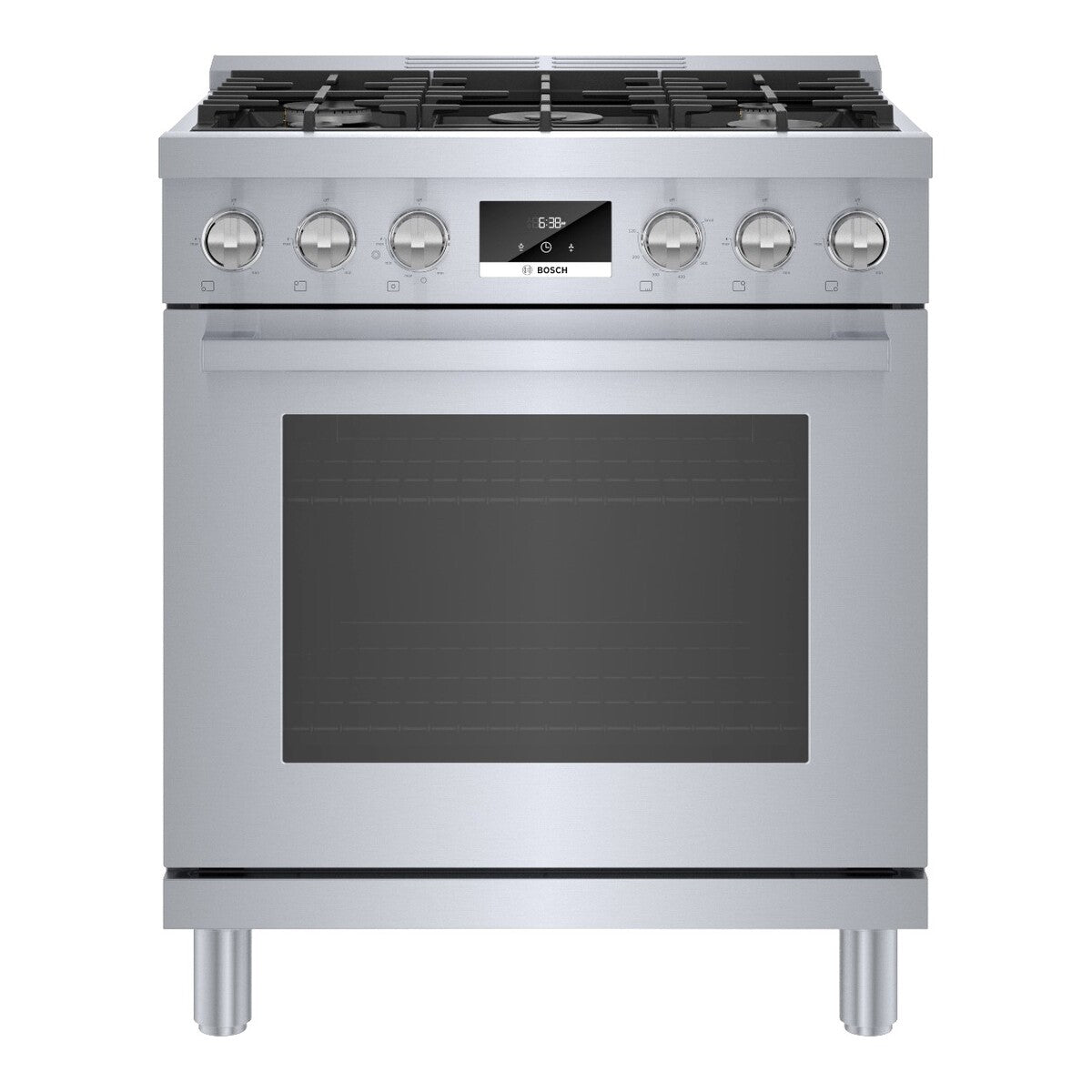 800 Series, Dual Fuel Freestanding Range, 30'', Stainless Steel