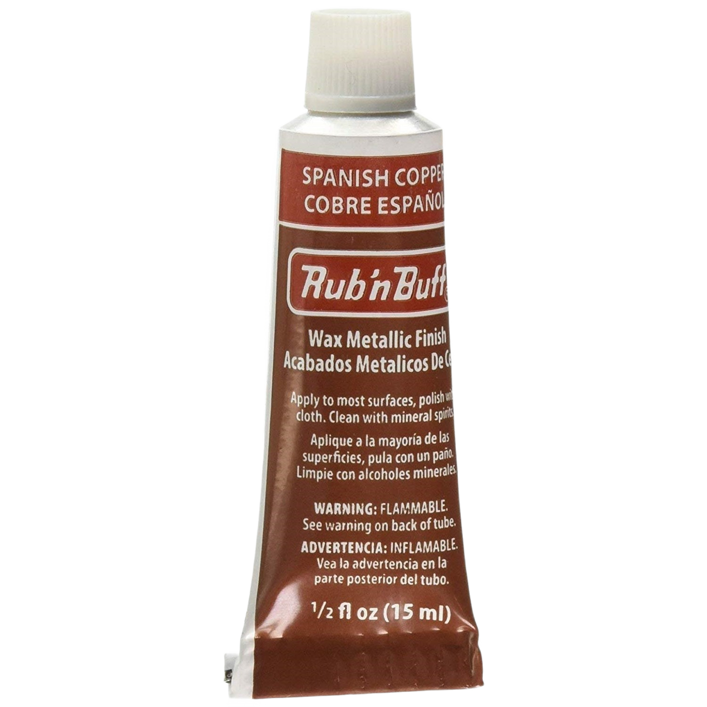 Notions Rub 'n Buff wax metallic finish in Spanish Copper for specialty paint and home improvement projects under $50