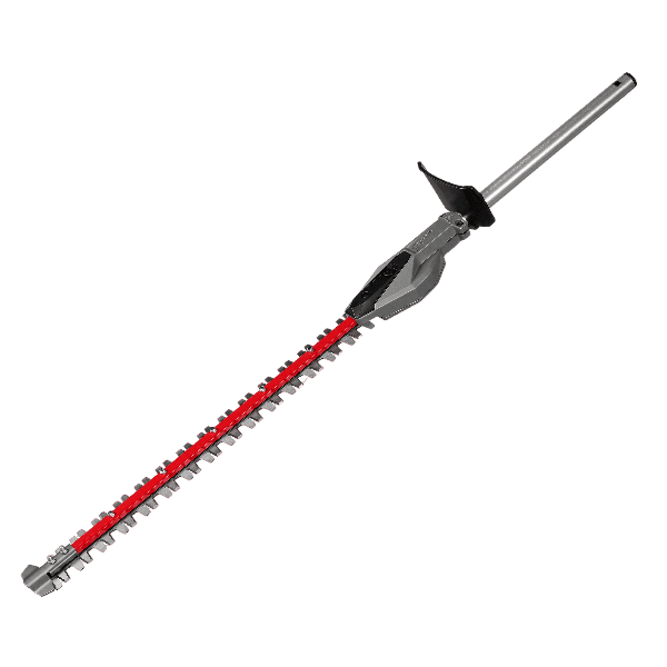 Long hedge trimmer attachment blade with metal shaft suitable for Milwaukee power tools in home improvement collections