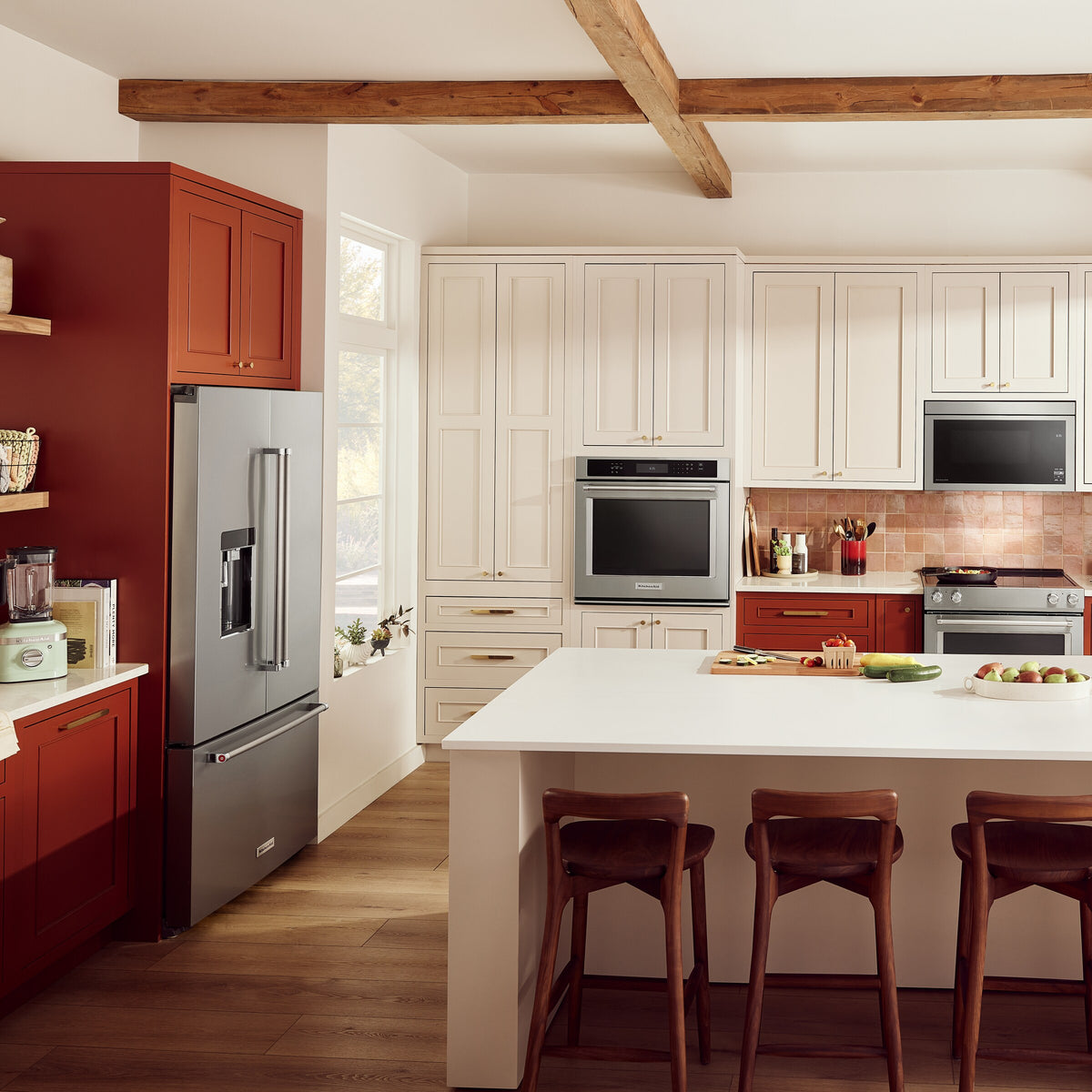 Over-The-Range Microwave with Flush Built-In Design