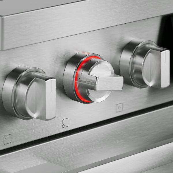800 Series, Induction freestanding range, 36'', Stainless Steel