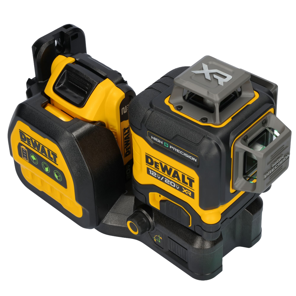 DEWALT 20V MAX* XR® 3 x 360° High Precision Green Laser