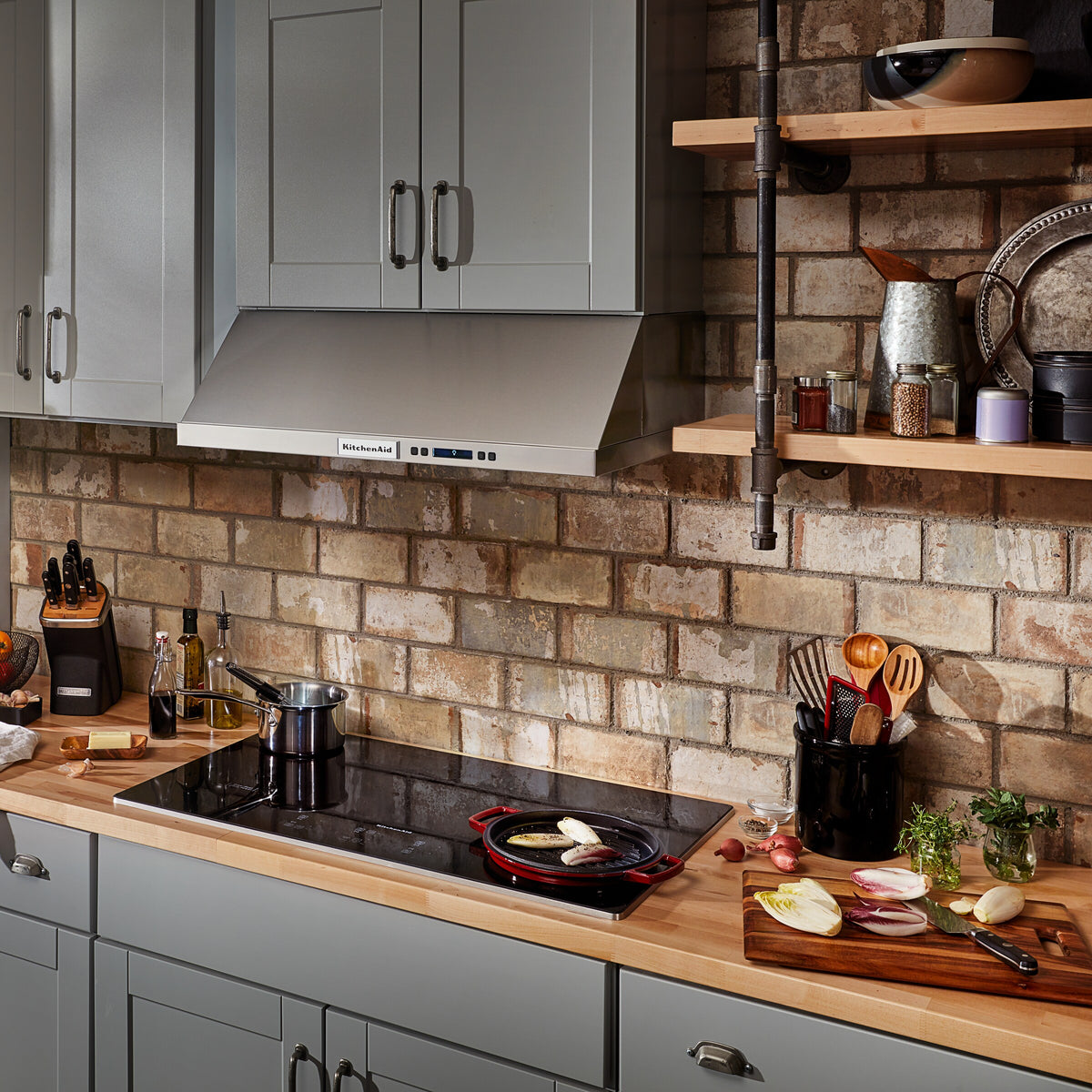 36" Electric Cooktop with 5 Elements and Touch-Activated Controls
