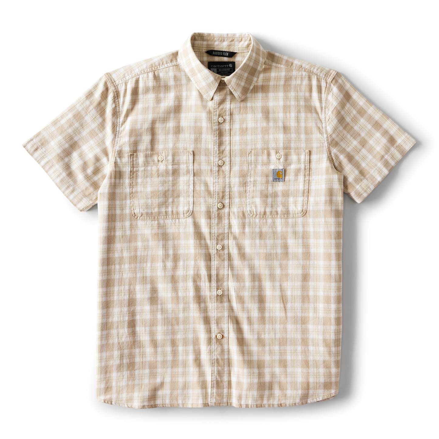 Carhartt Men's Bozeman Relaxed Short-Sleeve Plaid Shirt