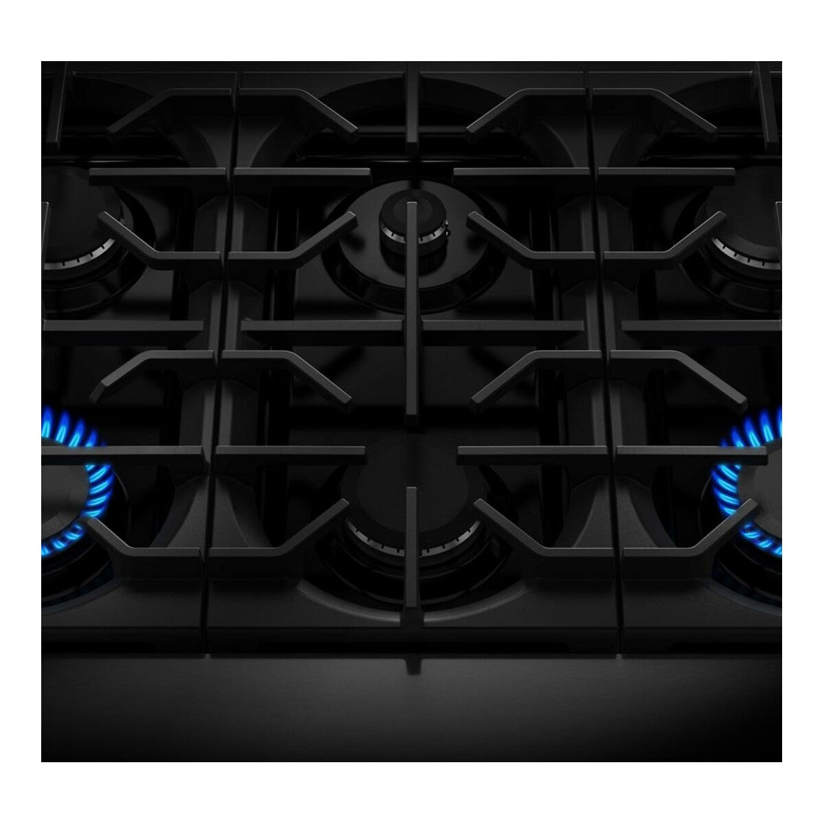 36-Inch 6 Burner Commercial-Style Dual Fuel Range with No Preheat Air Fry Mode