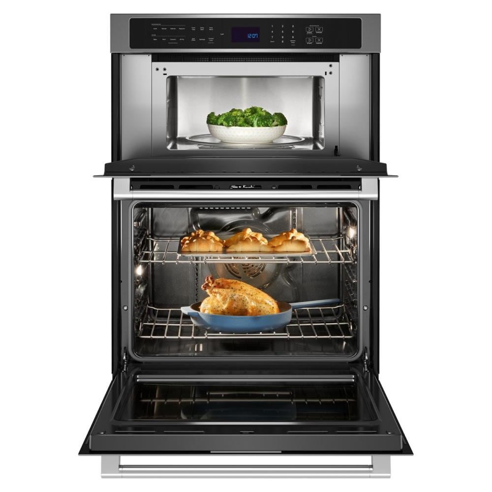 30-inch Wall Oven Microwave Combo with Air Fry and Basket - 6.4 cu. ft.