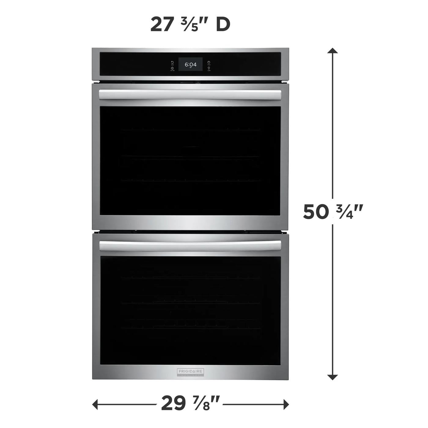 30" Double Electric Wall Oven with Stone-Baked Pizza