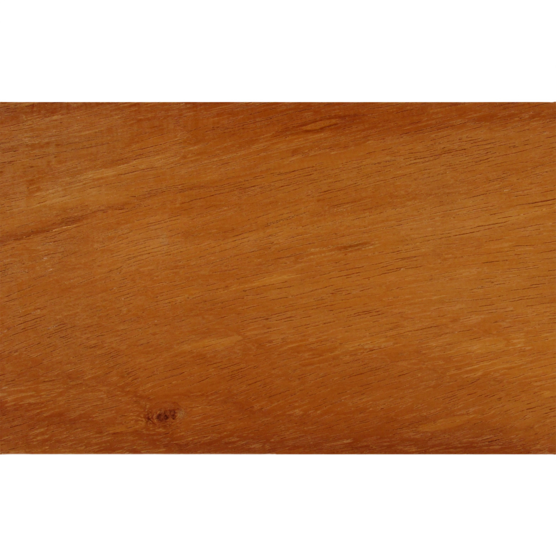 Smooth reddish-brown mahogany lumber plank with subtle grain pattern for woodworking and home improvement projects