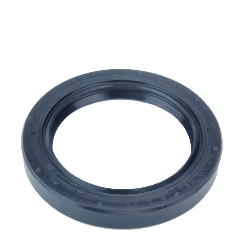 Black circular oil seal made of durable rubber for machinery maintenance and tools and home improvement projects