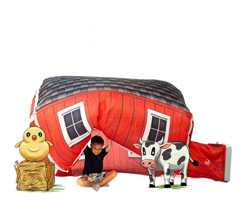 AirForts Farmer's Barn Original AirFort – Fun Indoor Play Fort – Hartville Hardware